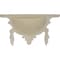 Ekena Millwork 17 5/8"W x 5 7/8"D x 9 1/4"H Tassel Decorative Shelf SH17X09X05CH - alternate 2